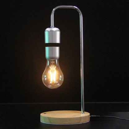 Magnetic Levitating Floating Wireless LED Light Bulb with Wireless Charger