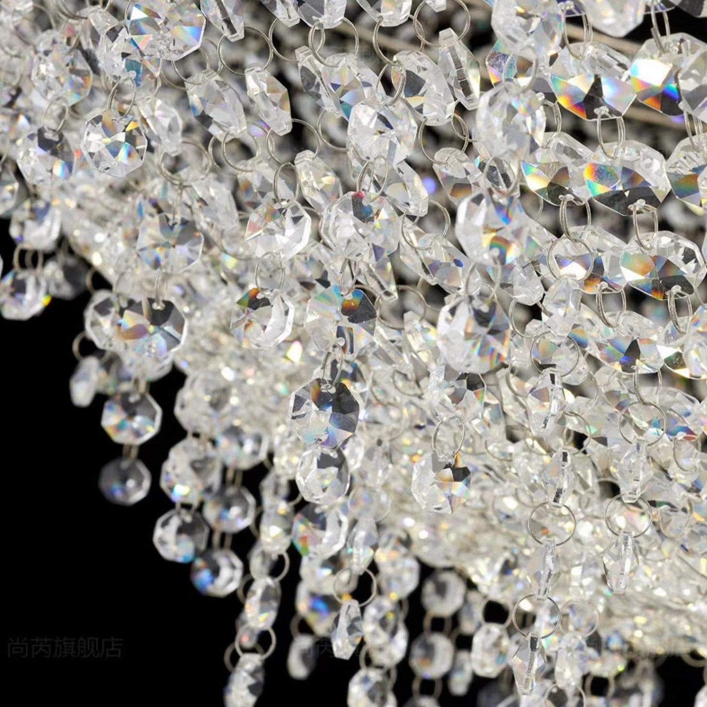 New Affordable Post-modern Hemisphere Pendent Crystal Chandelier for Living Room / Dining Room / Bedroom