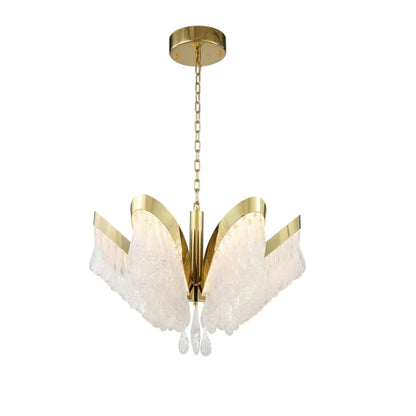 Modern Creative Flower Crystal Pendant Ceiling Chandelier for Living/Dining Room/Bedroom