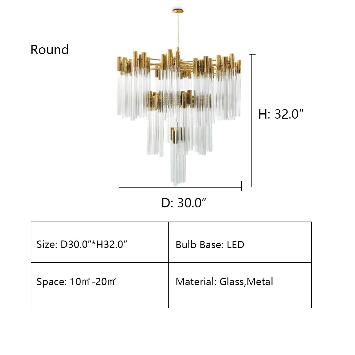 Round: D30.0"*H32.0"  EMINENCE TUBULAR GLASS RECTANGULAR CHANDELIER,chandelier,chandeliers,pendant,long table,big table,kitchen island,dining bar,kitchen bar,dining table,living room,foyer,extra large,large,huge,big,oversized,glass,glass rod,rods,metal,branch,ceiling ,flush mount