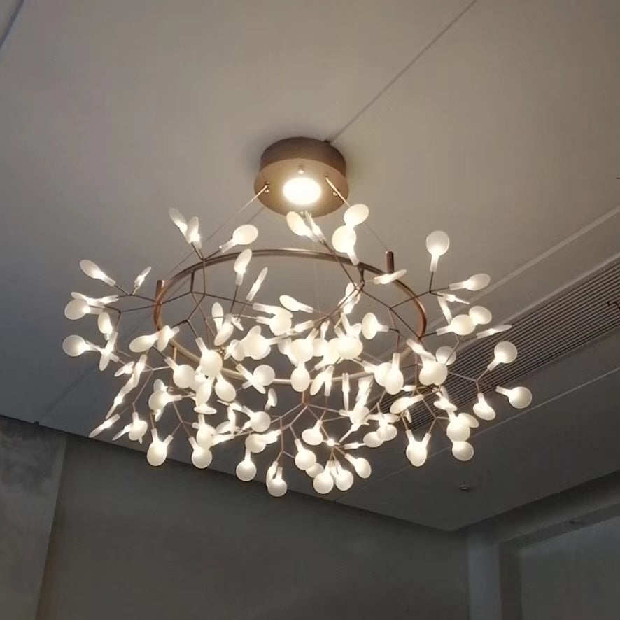 Glowworm Modern Chandelier Design For Girl Bedroom Or Living Room