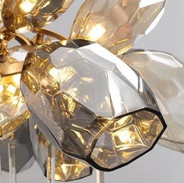 Modern Wine Glass Shape Chandelier Italian Light Luxury  Light Fixture for Ding/ Living Room/ Duplex/ Villa/ Restaurant