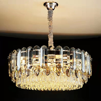 Stately Chandeliers for Living Room Luxury K9 Crystal Ceiling Light For Hallway /Dining Room