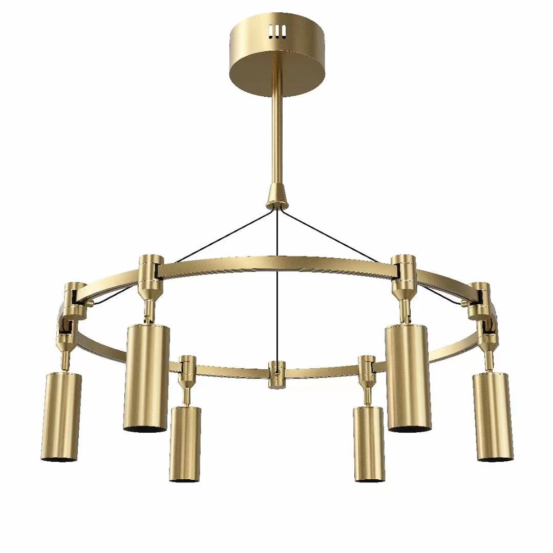 6 Light Wagon Wheel Shoot The Light Chandelier For Living Room Or Dining Room