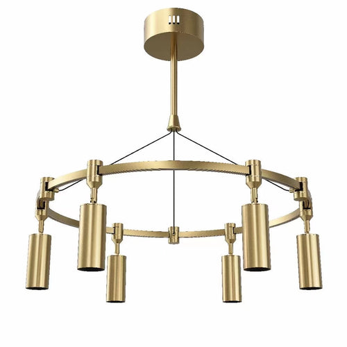 6 Light Wagon Wheel Shoot The Light Chandelier For Living Room Or Dining Room