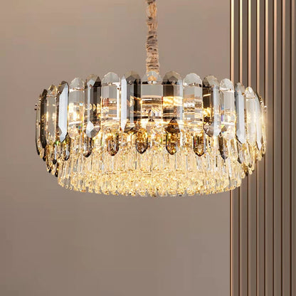 Stately Chandeliers for Living Room Luxury K9 Crystal Ceiling Light For Hallway /Dining Room