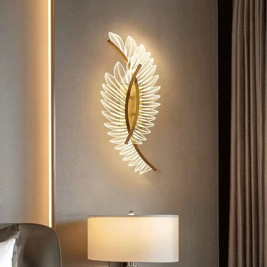 Acrylic Shell Wall Lights Modern Wall Sconce