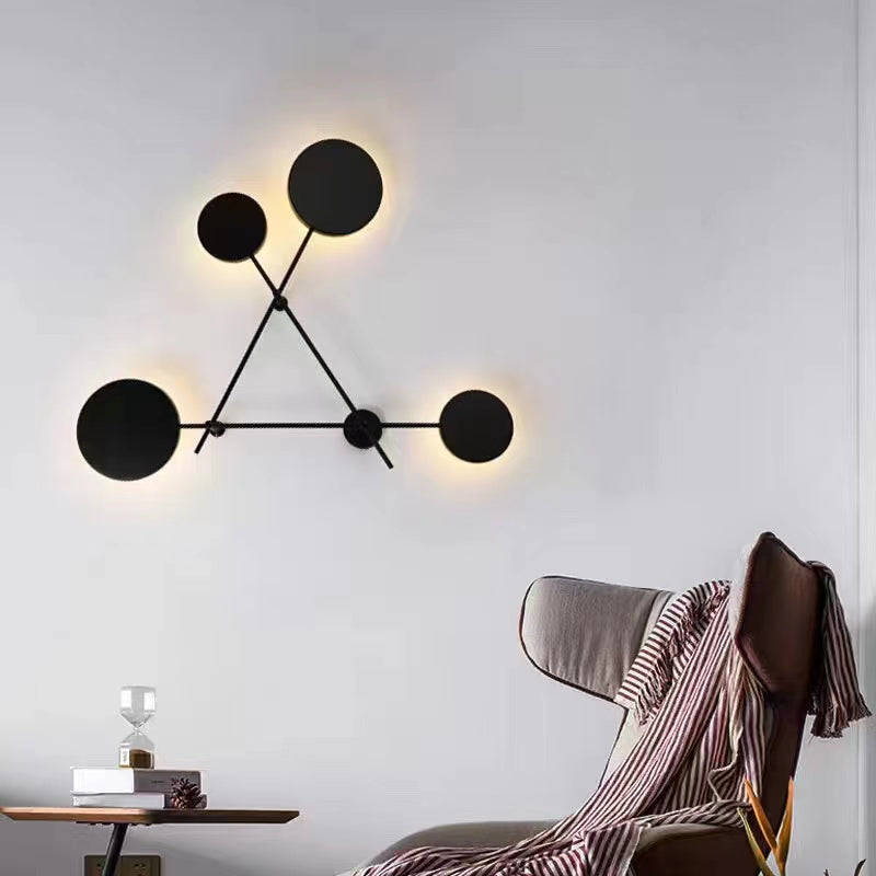 Black Modern Design Wall Lights Sconce for Bedroom LED Wall Lighting Fixture