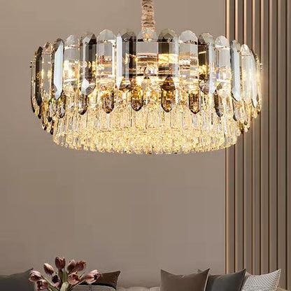 Stately Chandeliers for Living Room Luxury K9 Crystal Ceiling Light For Hallway /Dining Room