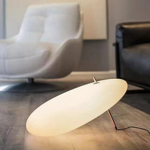 Minimalism Led Night Light Creative Oval Lamp For Living Room