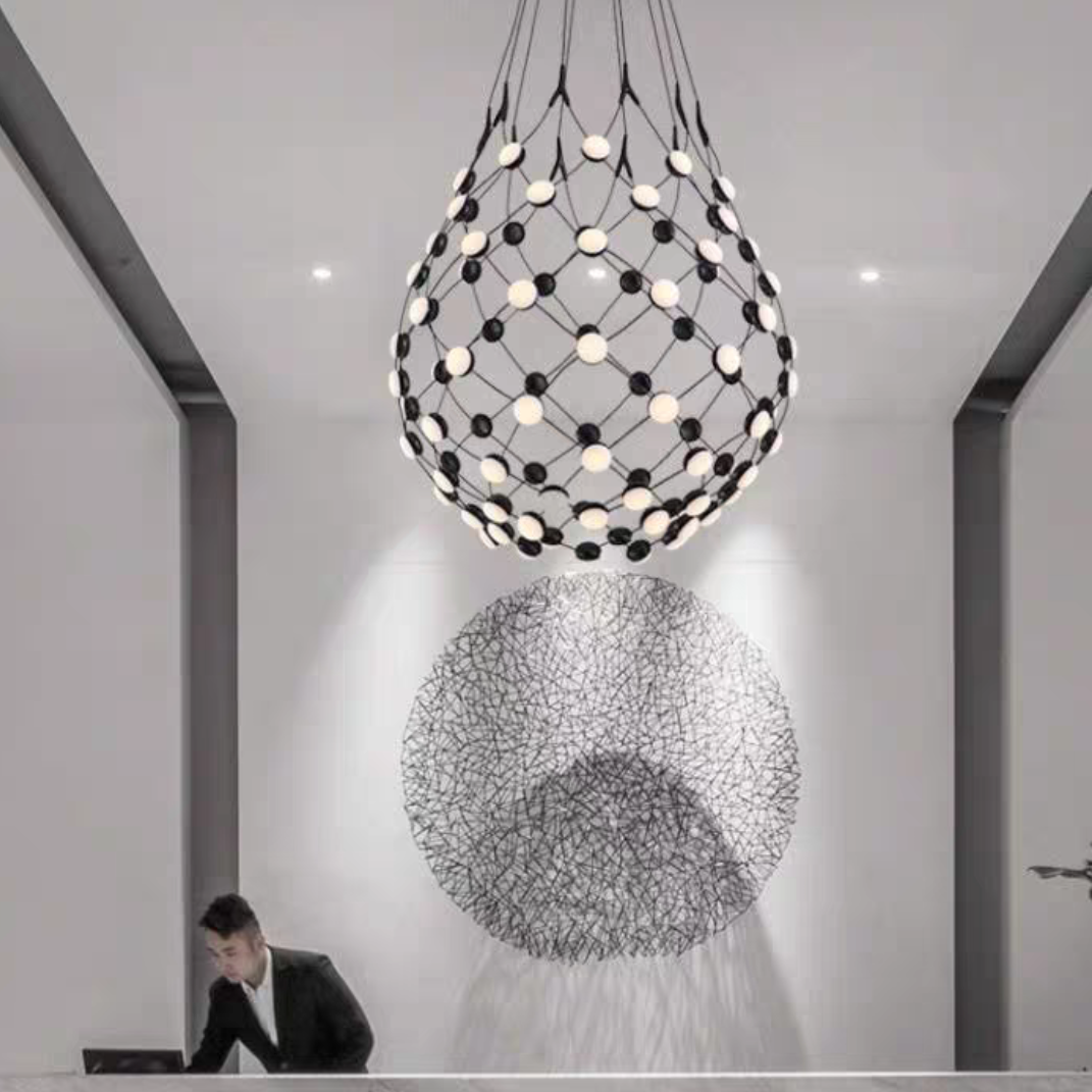 Creative Reticulated Chandelier for dining room, cafe and living room