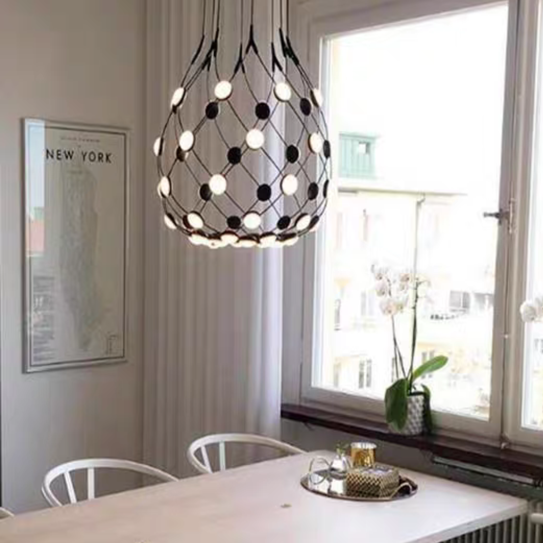 Creative Reticulated Chandelier for dining room, cafe and living room