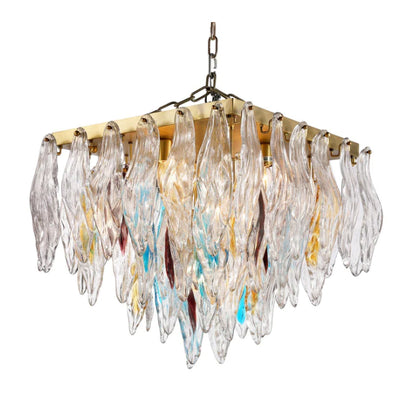 Modern Creative Branch Colorful Crystal Pendant Chandelier for Living/Dining Room/Entrys