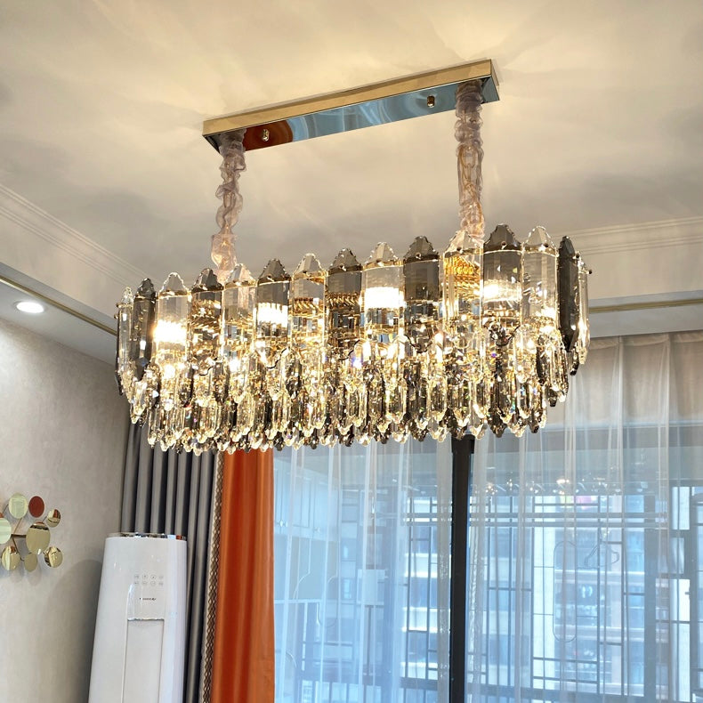 Modern Luxury K9 Crystal Chandelier Ceiling Fixtures Light For Living And for Kitchen Island Dining Rooms